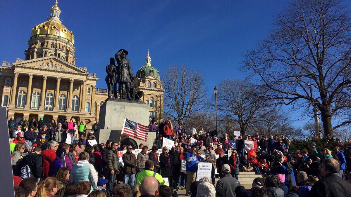 Students make their voices heard in Des Moines