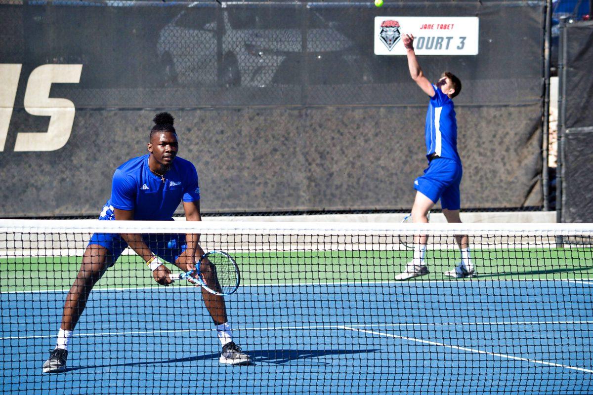 Men's tennis falls 3-4 to Denver over the weekend