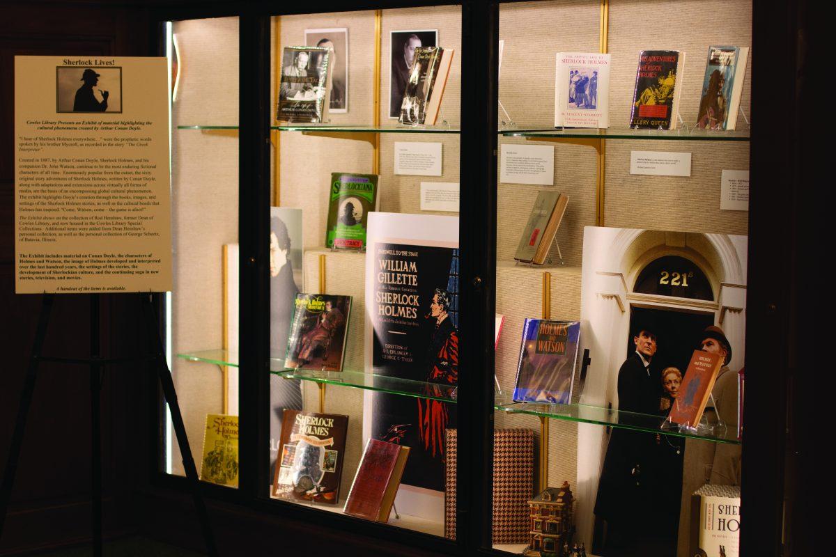 Cowles Library exhibit spotlights detective Sherlock Holmes