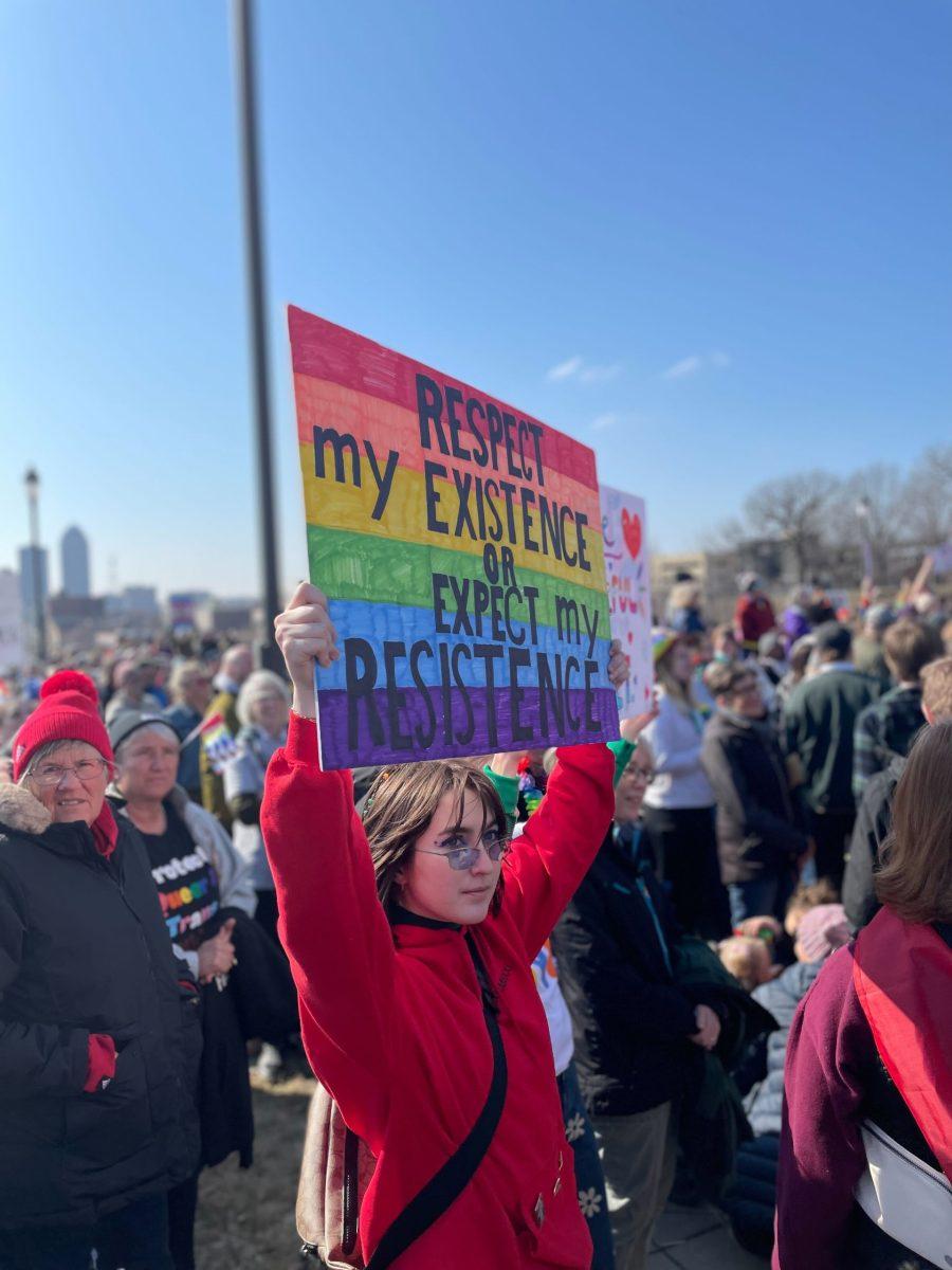 Drake University provides many safe spaces and opportunities for students in the LGBTQIA+ community, including through Rainbow Union. PHOTO BY Parker Wright | News Editor