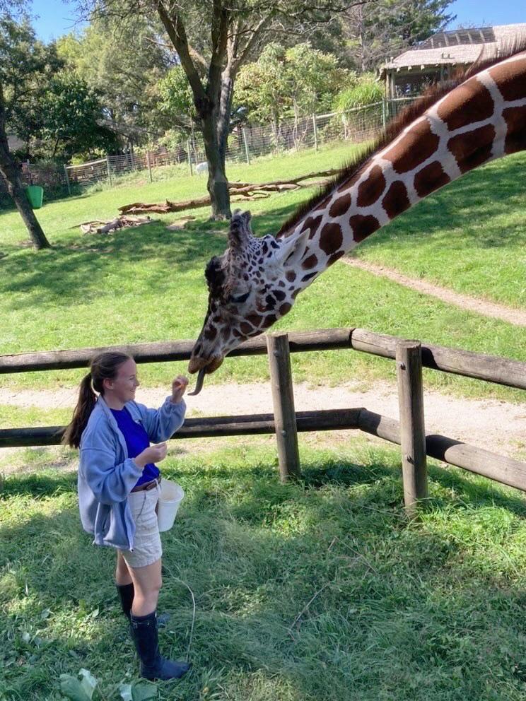 Students can now get a full degree in zoo science. Photo courtesy of Sabrina Delaney