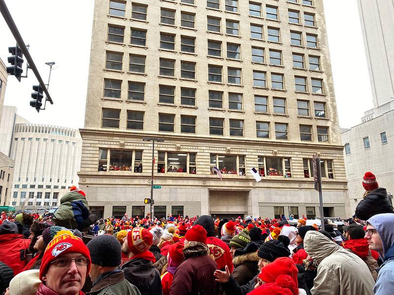 Celebrations in Kansas City for the Chiefs’ Super Bowl win abruptly shifted to mourning after a shooting resulted in the death of at least two people. Photo by Stefan Müler via Flickr