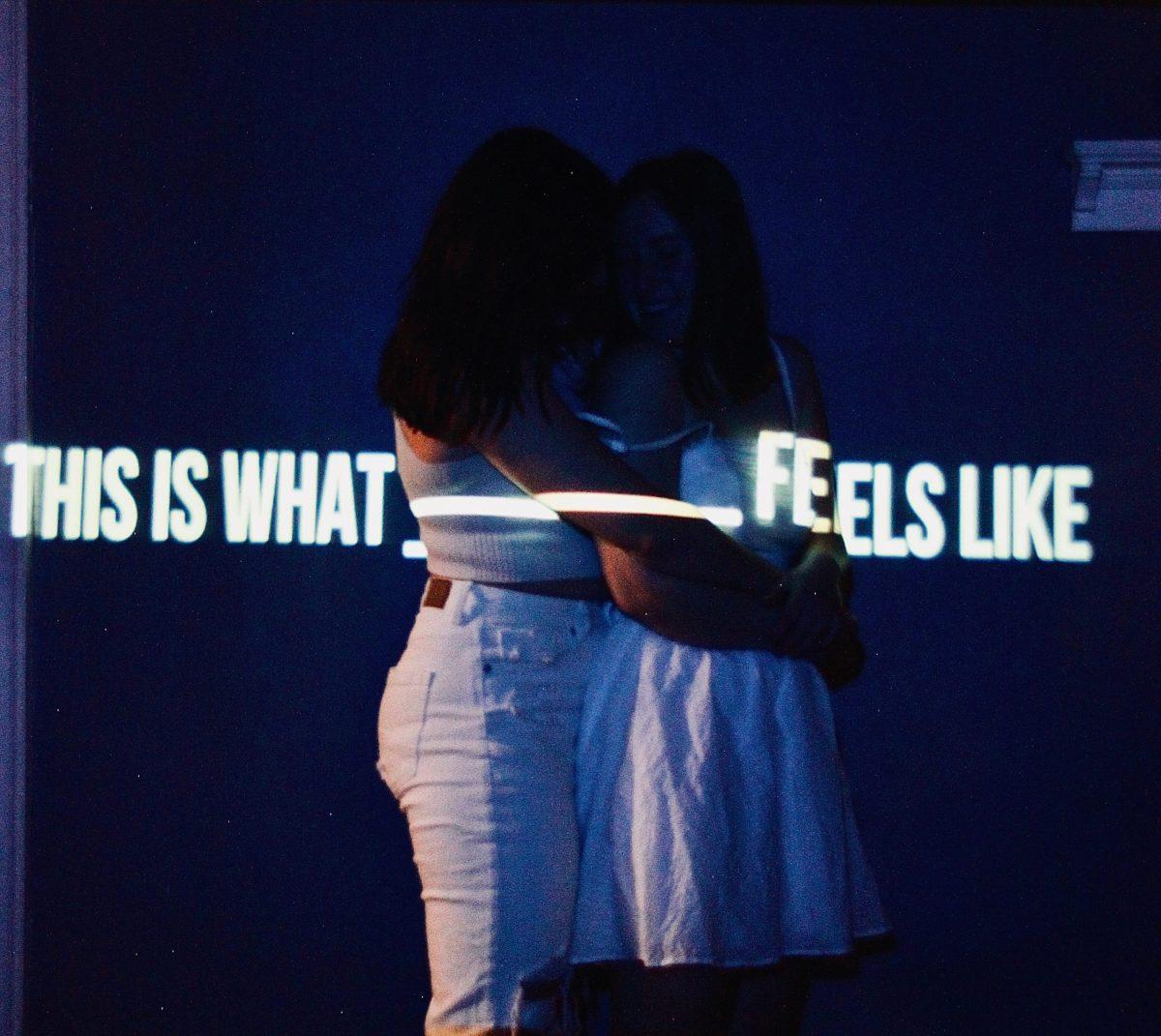 “This Is What ___ Feels Like" explores the emotions that come with a relationship, from the love at the beginning to moving on. Photo by Adelaide Kuehn | Courtesy of Drake Theatre People