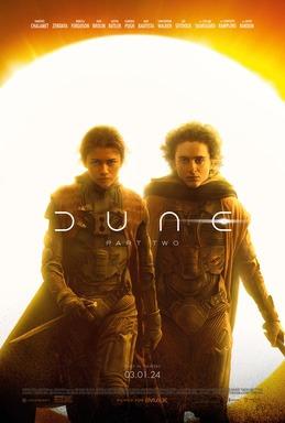 Zendaya and Timothée Chalamet dazzle as spice defenders and startle critics with their top notch-performances in “Dune: Part Two.” Photo Courtesy of Wikimedia Commons