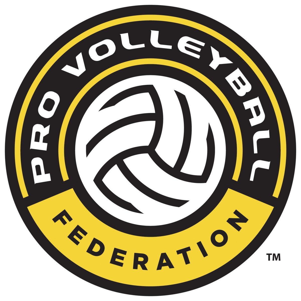 The Pro Volleyball Federation Logo