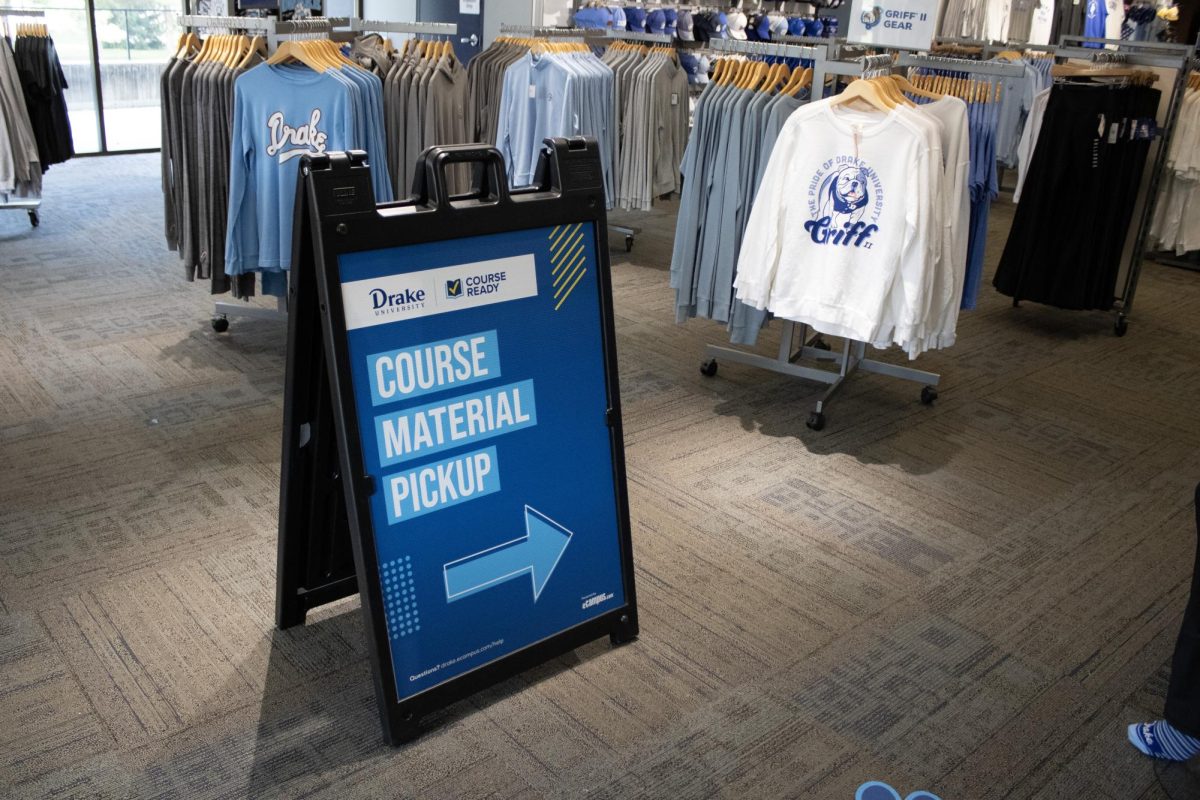 Students who opted into Course Ready could pick up their class materials prior to school starting from the University bookstore in Olmsted.