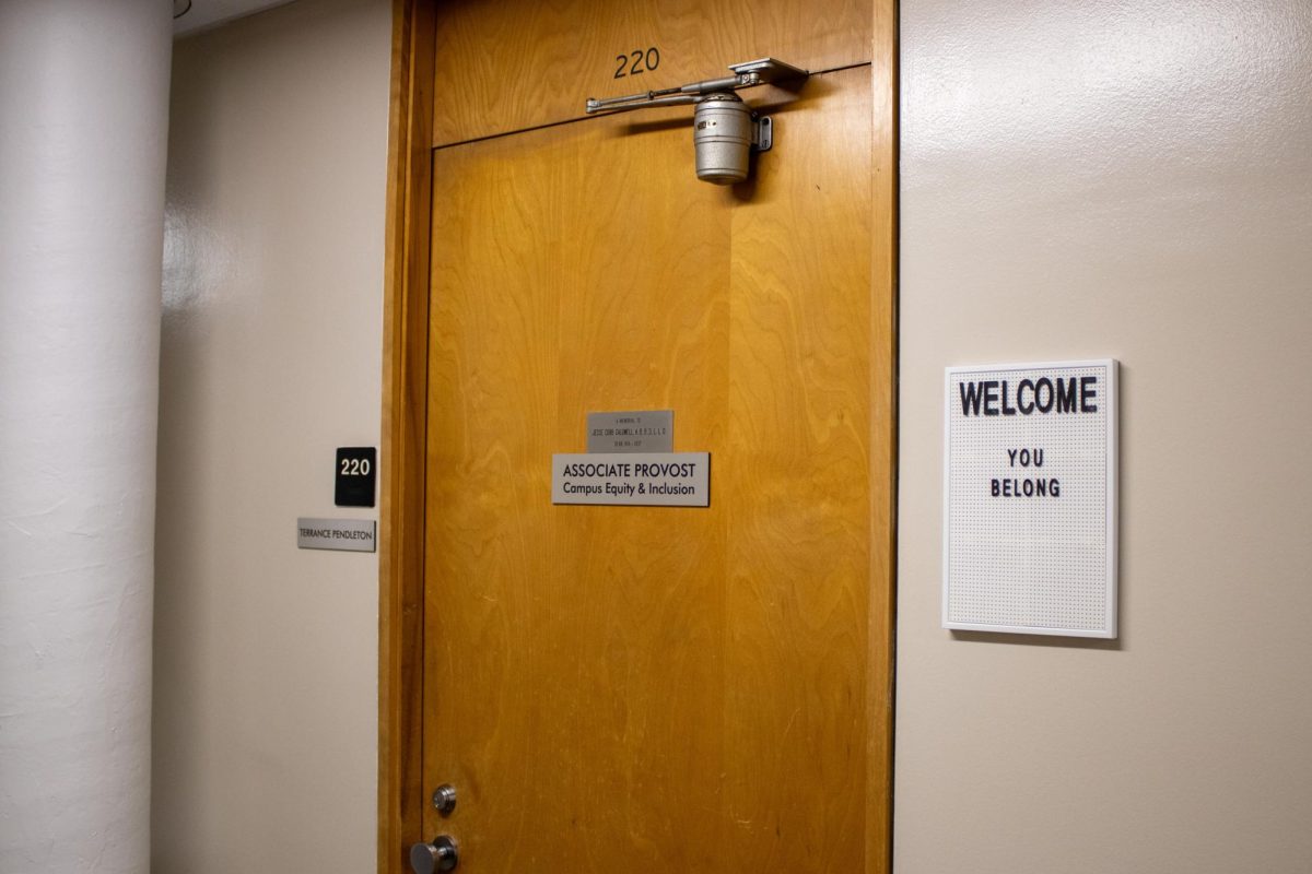 The office of Terrance Pendelton, associate provost of campus equity and inclusion, invites students to stop by his office to discuss diversity, equity, inclusion and justice — often shortened to DEIJ — on campus .