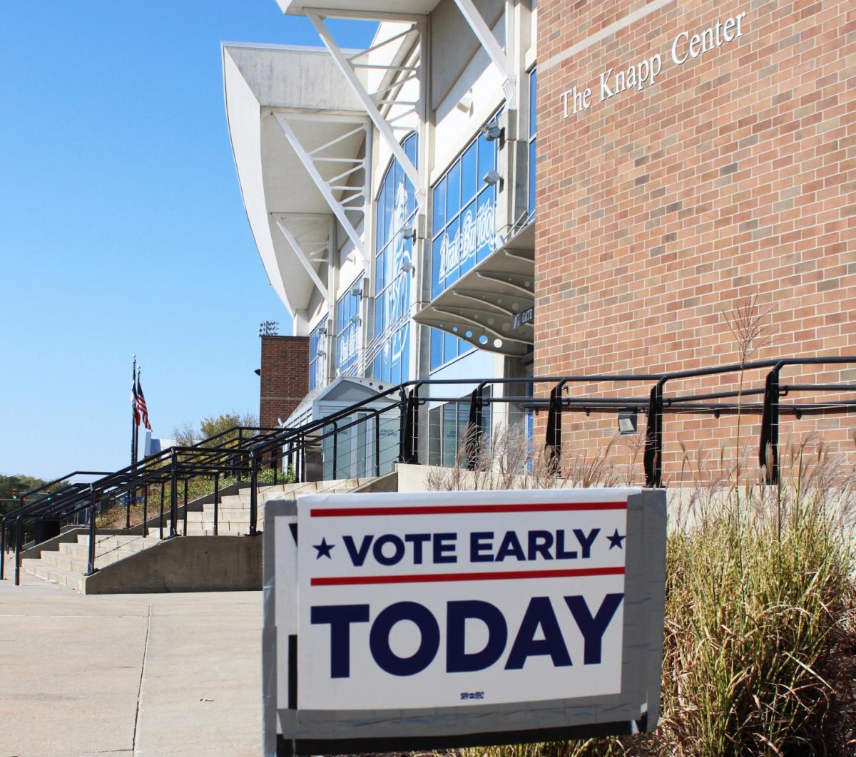 Students registered in Polk County could have voted at the Knapp Center on Oct. 18.