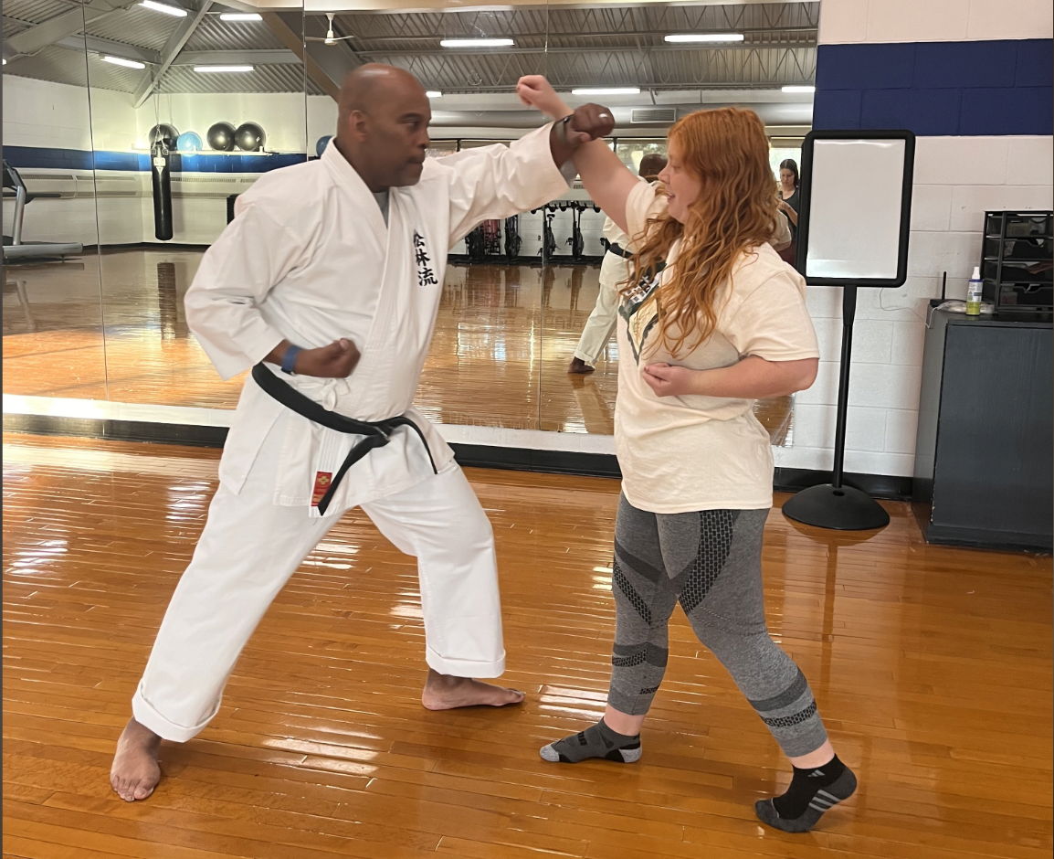 Scott Law's karate class is a safe escape for releasing rage.