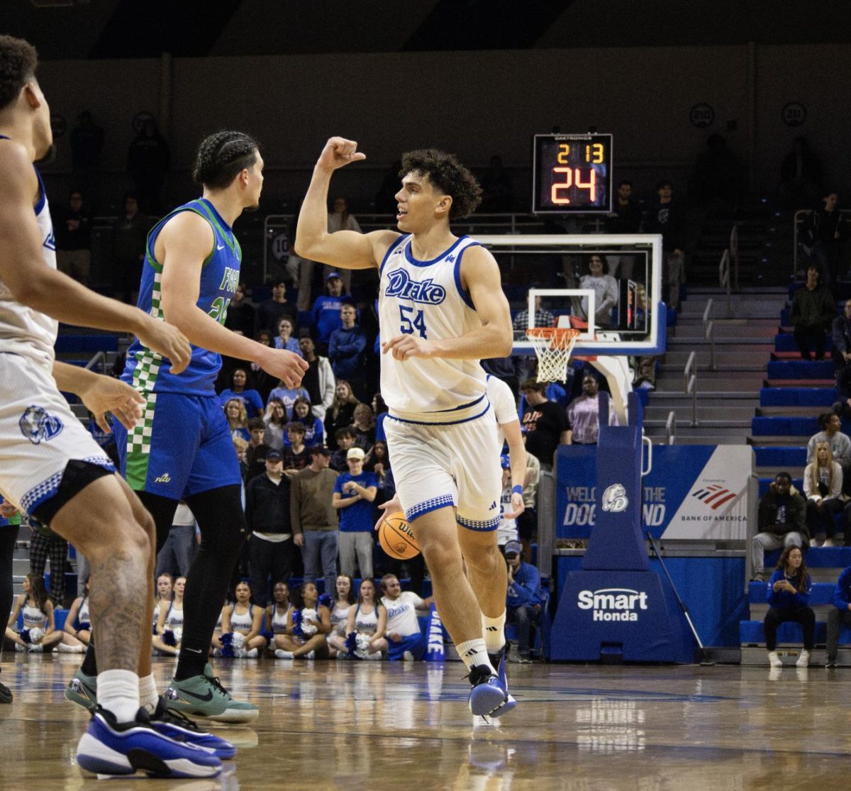 Drake Men's Basketball recently added a four-game week winning streak their previous 3-0 overall record, a result of wins in the Charleston Children’s Classic tournament and a home game win verse Georgia Southern University.