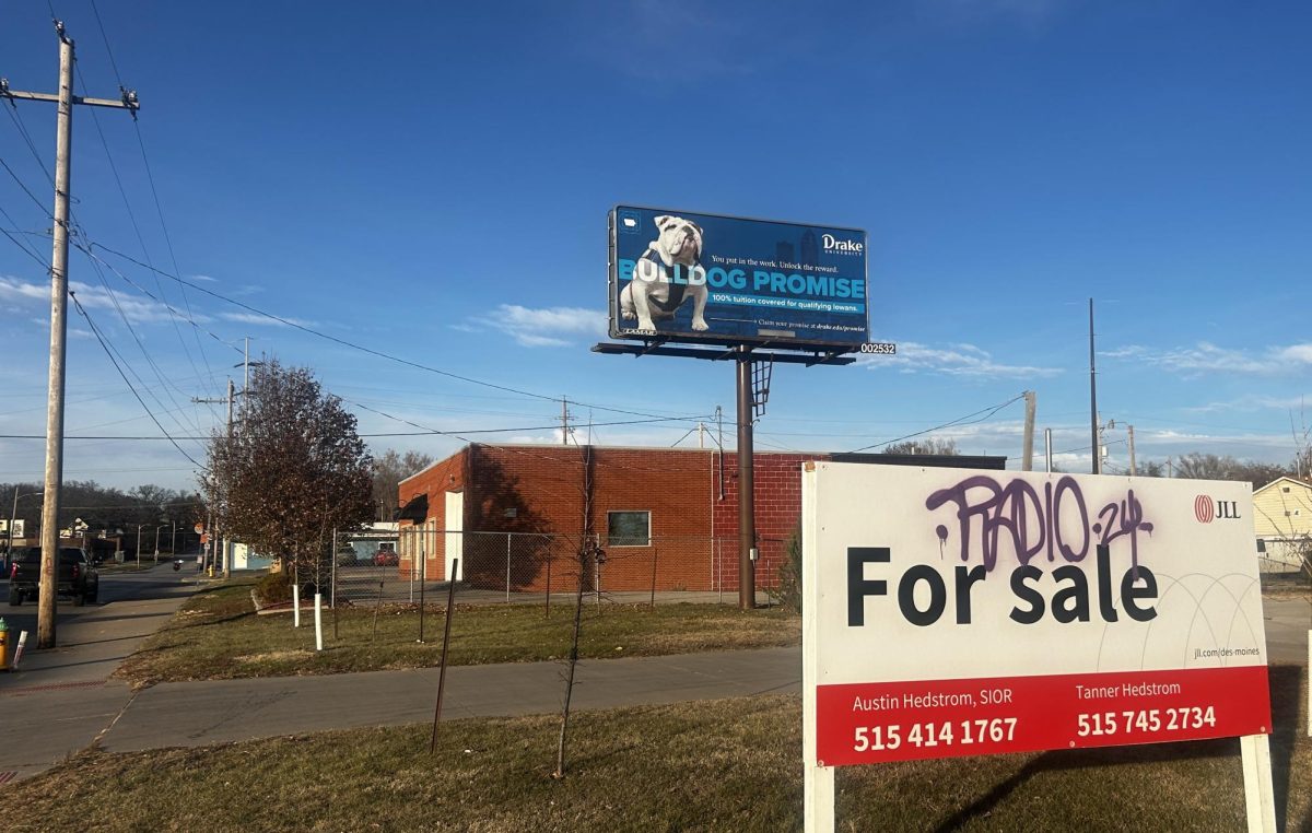 This billboard not far from campus advertises The Bulldog Promise to local students.