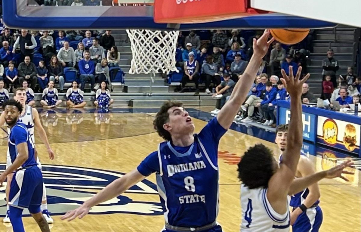 Drake men's basketball earned the title of number one winning percentage in the country after beating Indiana State in overtime. The rest of February, Drake will now compete with a national AP ranking in mind. Photo by Serena Thiede | Sports Editor