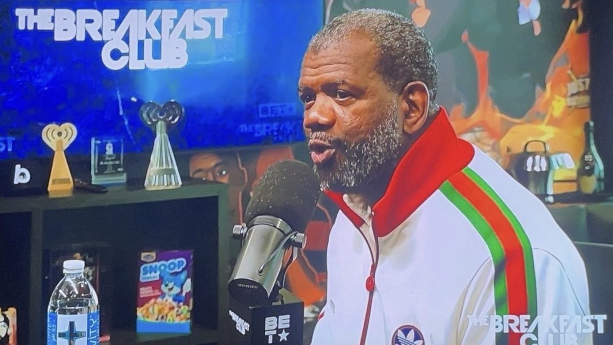 Rob Parker spoke on his time as a Black journalist covering baseball and basketball and how both shaped his career over the years. After nearly 40 years in the industry, he has inspired  many young writers. Photo courtesy of Rob Parker