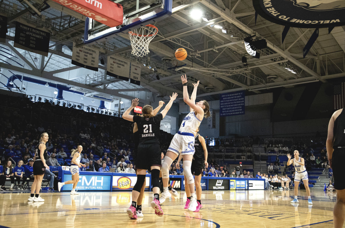 Drake Women's Basketball heads into Arch Madness tied for third place in the Missouri Valley Conference.