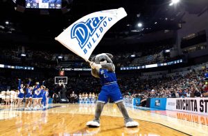  Drake men's basketball took on the University of Missouri Tigers and the Texas Tech University Red Raiders in March Madness.