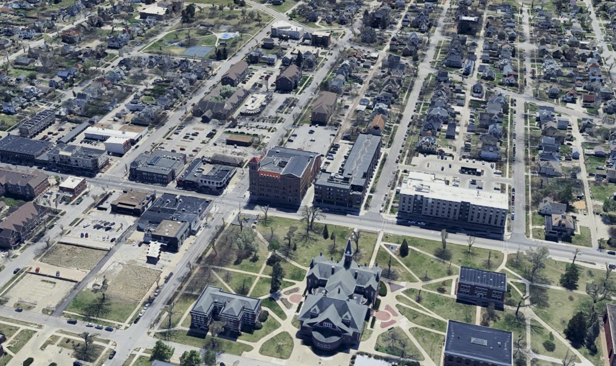 The Drake neighborhood has undergone many changes over the years and is now more connected with the University, alumni said. Photo courtesy of Google Earth.