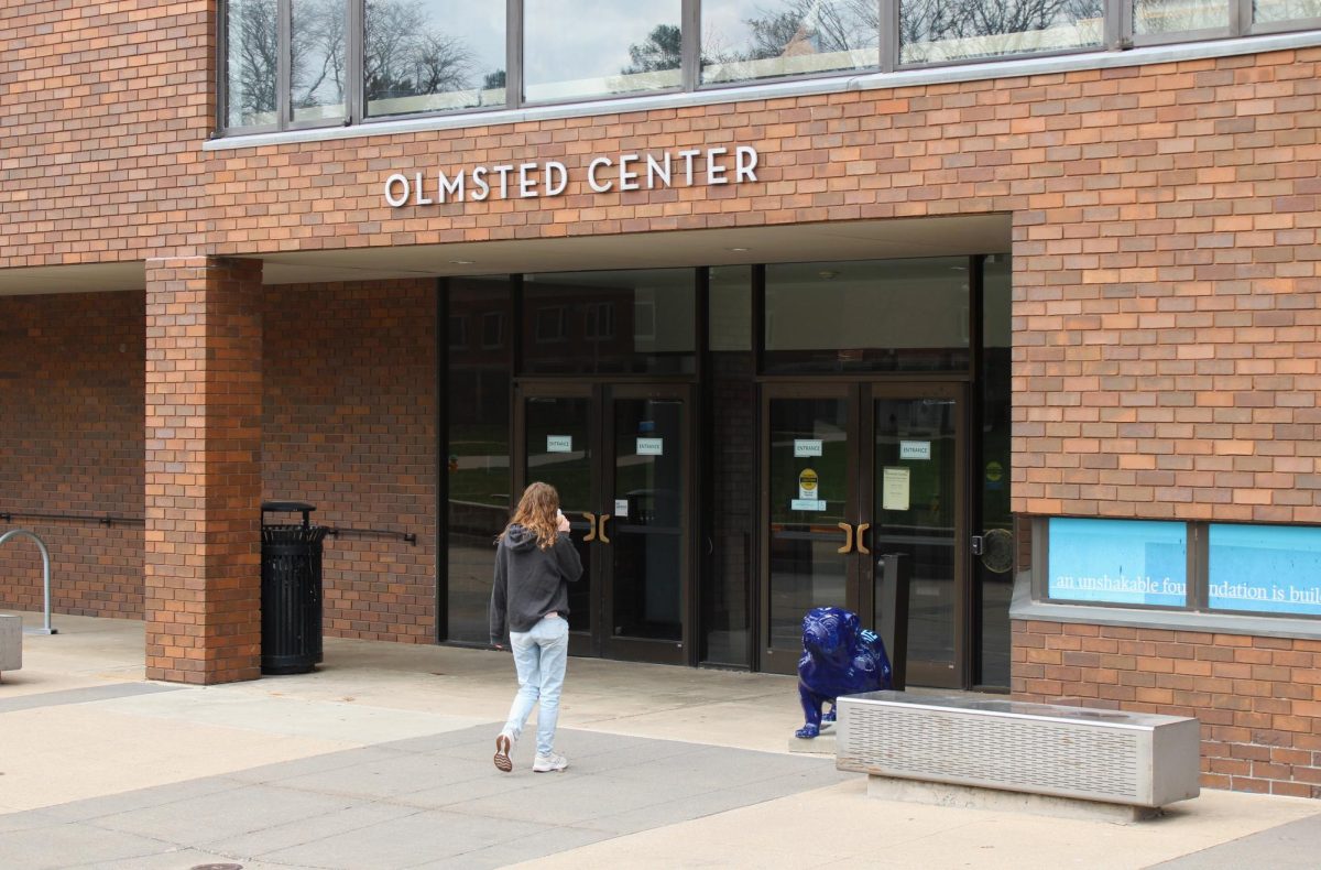 The renovations to the Olmsted Center, which are expected to be completed this fall, will create more collaborative spaces. Administration hopes these renovations will make Olmsted more welcoming.