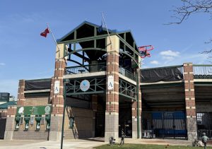 The Iowa Cubs Principal Park houses one of Iowa’s many minor league sports teams, which attempt to compensate for the state’s lack of pro sports.
