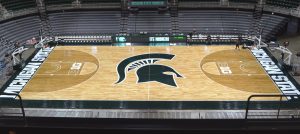 The Michigan State University Spartans won 30-7 overall after losing to the University of Auburn Tigers in the Elite 8 of the NCAA March Madness tournament. Photo courtesy of Wikimedia
