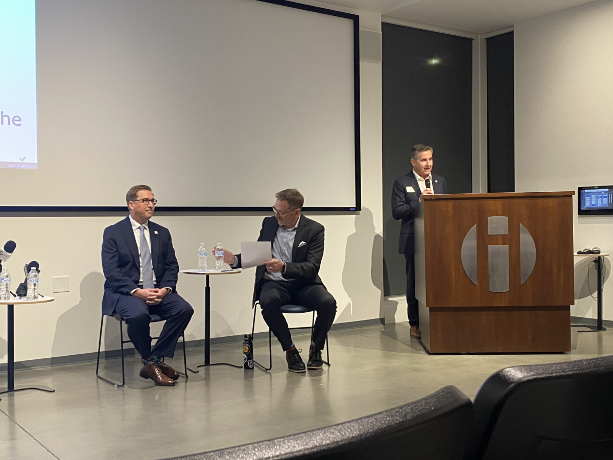 Panelists discussed issues facing Iowans Nov. 13 at The Harkin Institute. The discussion was hosted in collaboration with the Iowa Disability Policy Alliance.