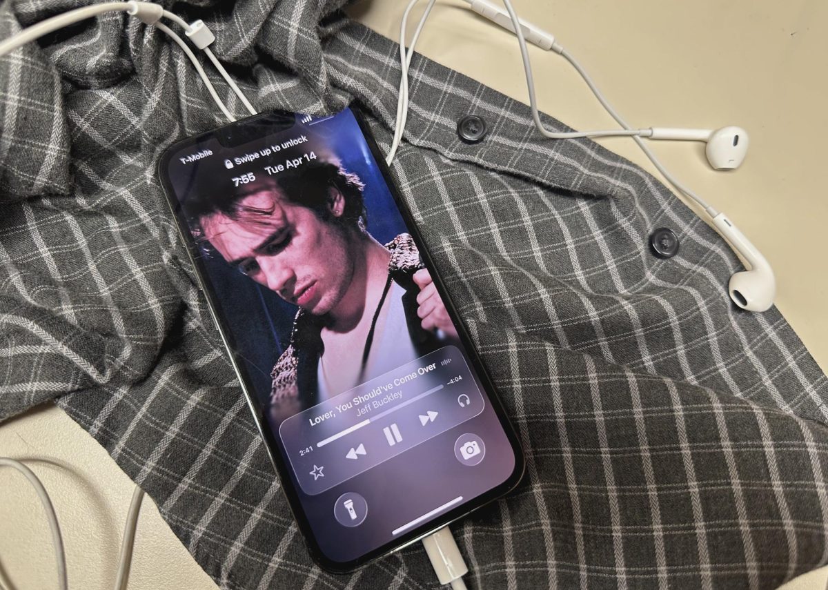 Jeff Buckley’s “lover, you should’ve come over” plays on a music lover’s phone. This writer argues in favor of listening to what brings us joy. 